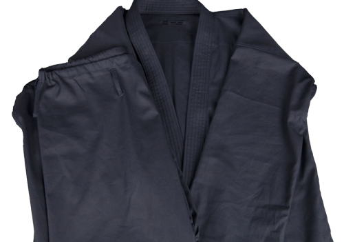 Кимоно для каратэ Medium Black BFS фото 3